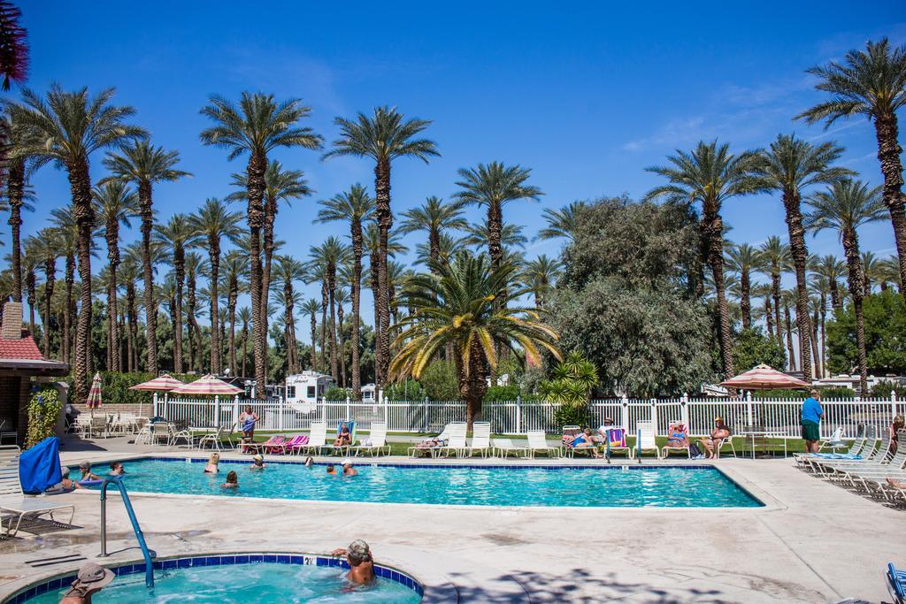 Palm Springs Camping Resort Cabin 3 棕榈荒漠 外观 照片