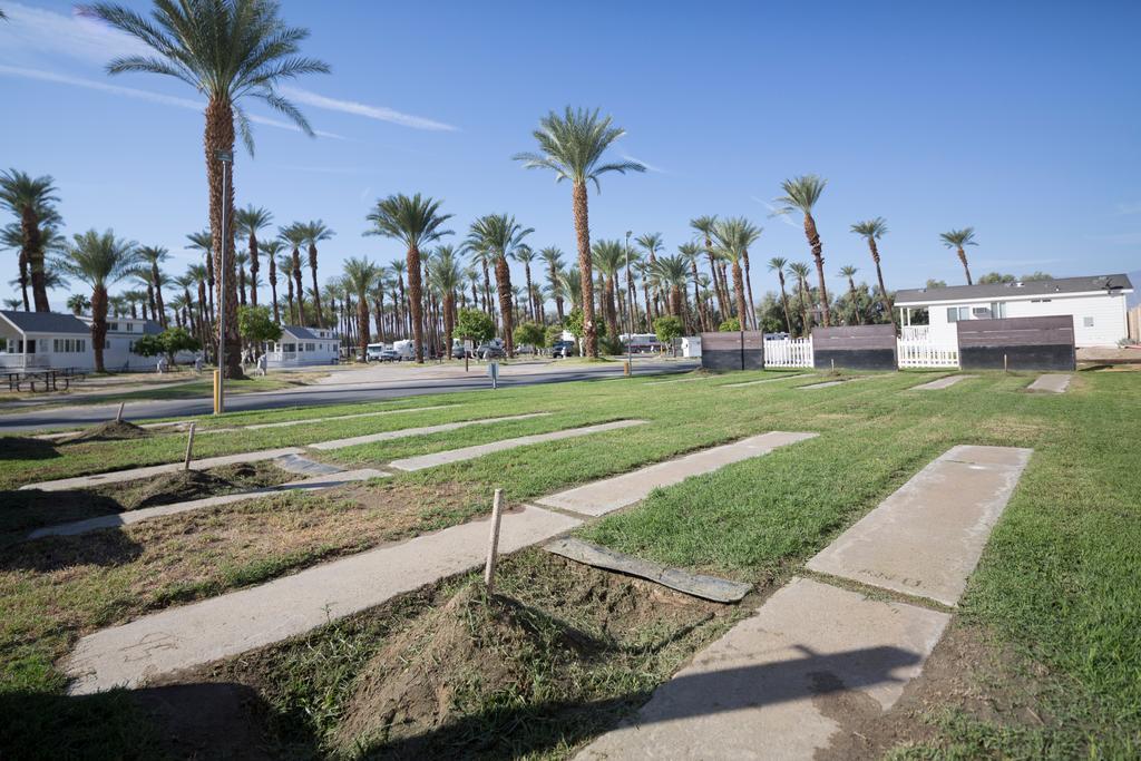 Palm Springs Camping Resort Cabin 3 棕榈荒漠 外观 照片